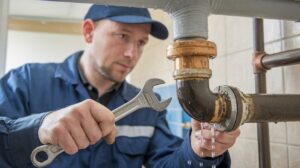 plumber working